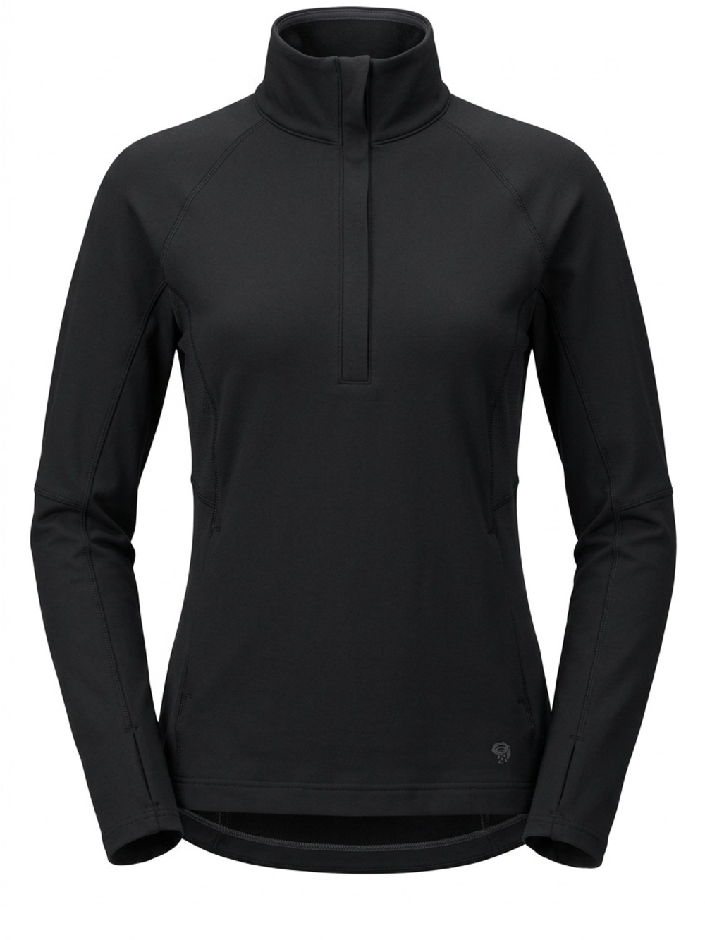 Mountain Hardwear Women's Teal-Blue Quarter Zip Pullover